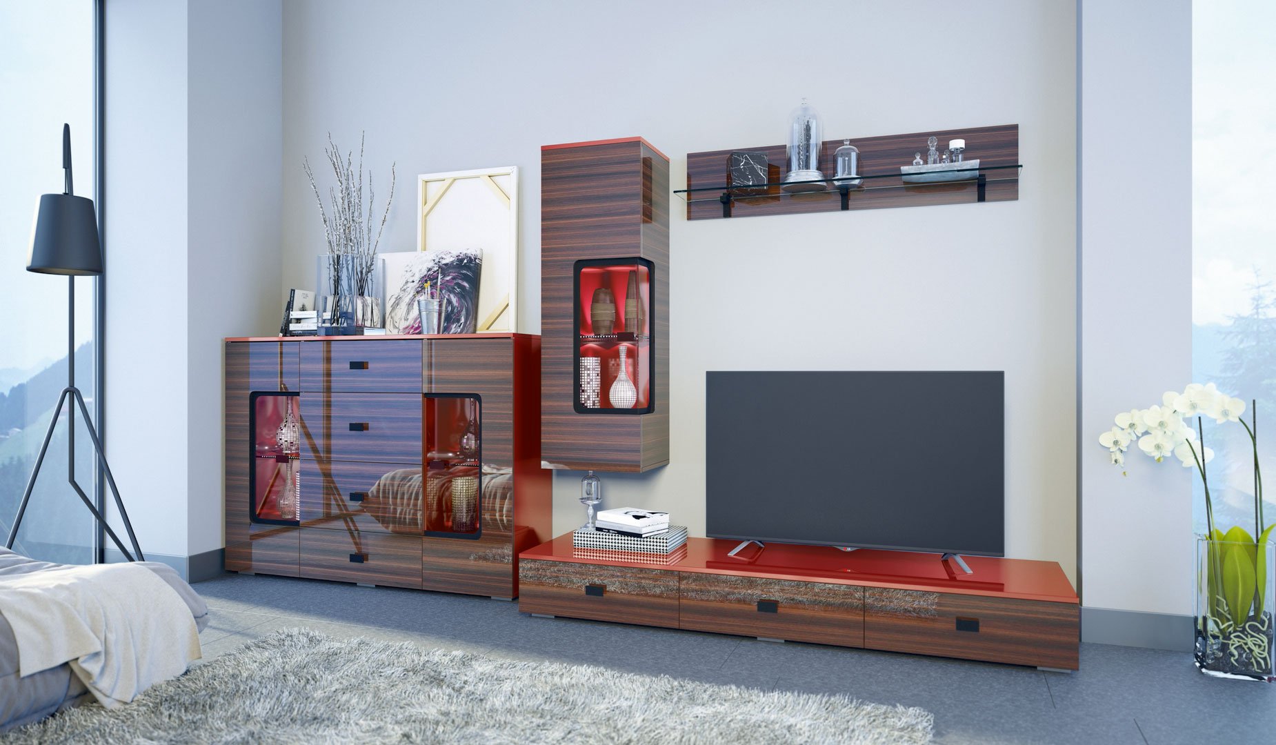 Мебель для Гостиная Молли81 - Rioka MEBEL